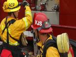 Fire Crews Stage County Wildland Drill 