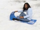Enjoying Snow in San Diego