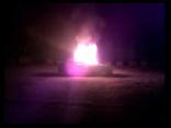 Car Burning With Body Inside Caught on Tape
