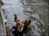 Dad Saves Tot Who Jumped in East River