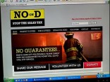 Prop D War Goes Online