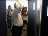 Raw Video: Full Body Scanner Installed at Lindbergh Field