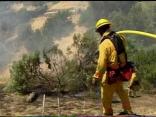 Raw Video: Encanto Brush Fire