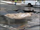 Sinkhole Blocks Hillcrest Streets