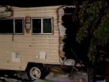 Images: Abandoned Home Caught Fire