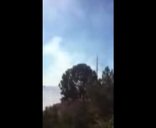 Brush Fire Raw Video