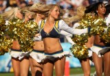 The Charger Girls perform during the game between the Atlanta Falcons and the San Diego Chargers on November 30, 2008 at Qualcomm Stadium in San Diego, California. The Charger Girls perform during the game between the Atlanta Falcons and the San Diego Chargers on November 30, 2008 at Qualcomm Stadium in San Diego, California.