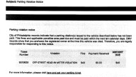 Don't Click on Parking Violation Emails: City