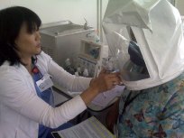Hospital First to Use New Masks 