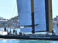 America's Cup Trimaran Wings It
