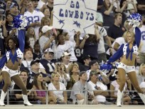 Cheerleaders Adjust to New Stadium