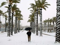 Snow in San Diego for One Night Only