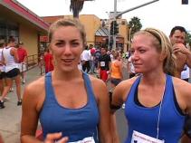 All Smiles After the Race