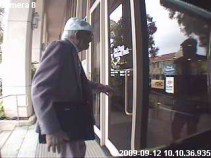 Well-Dressed Elderly Gent With Oxygen Tank Robs Bank