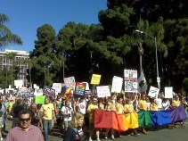 Thousands March Against Prop 8 in San Diego