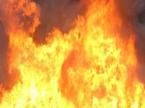 Barge Caught Fire in Mission Bay