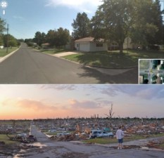 Google Street View Before and After Shows Tornado's True Destruction 