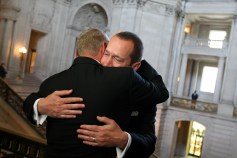 Gay Marriage Tests Legal Waters in New Way