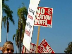 Teachers Rally to Save Education