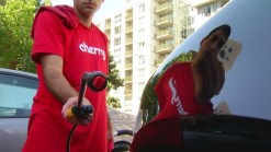 Clean Car at the Touch of a Button