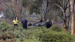 San Diego Drivers Crash on Slick Roads