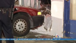 Stolen Car Slams into College Area Store