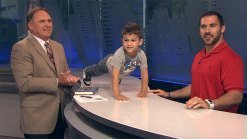 Eric Weddle's Son Steals Show