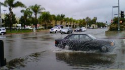 Cold Storm Sweeps San Diego County