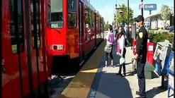 Person Freed From Beneath Trolley