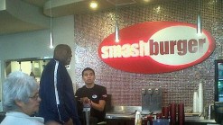 Basketball Legend Dines in SD