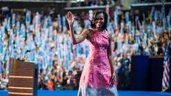 Michelle Obama Wears Tracy Reese at DNC