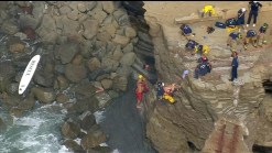RAW VIDEO: Man Rescued in Point Loma