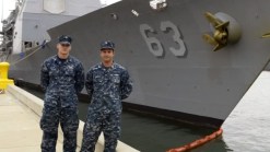 Sailors Recognized for Helping During Tornado