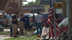 Residents Rally to Clean Up after Tornado