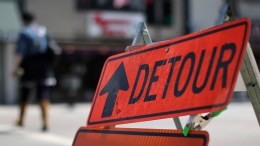 Sepulveda Blvd Open After Fallen Digger Removed