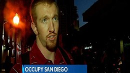 Protesters Camp Out for Occupy San Diego