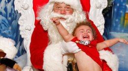 Merry Meltdowns on Santa's Lap