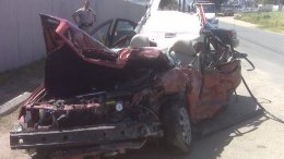 Mom Sees Daughter Hit Head-on by Racing Car