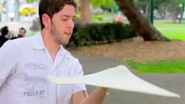 Watch The Two-Time World Champion of Pizza-Twirling Dance With His Dough