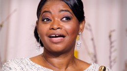 Octavia Spencer Sings "Winner" Song Backstage at Oscars
