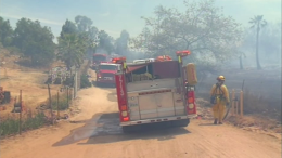 Residents Alarmed by Valley Center Brush Fire