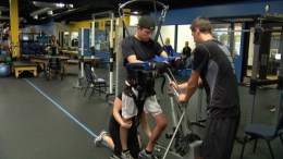 Paralyzed but Determined to Walk