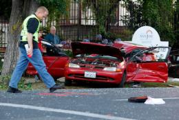 CHP Chase Ends in Violent Crash