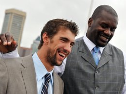 Shaq to Spar With Phelps Sunday