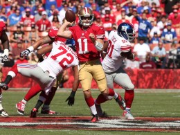 49er's vs Giants in Photos