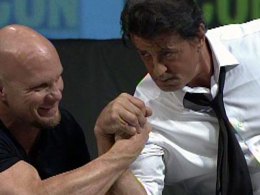 Stallone Talks Arm Wrestling