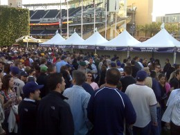 Something Was Brewing at Petco Park ...