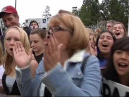 RAW VIDEO, Adam Lambert Arrives