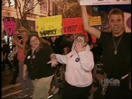 Thousands March Down Market in Support of Gay Marriage