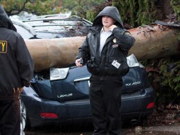 Punishing Storm Pounds County